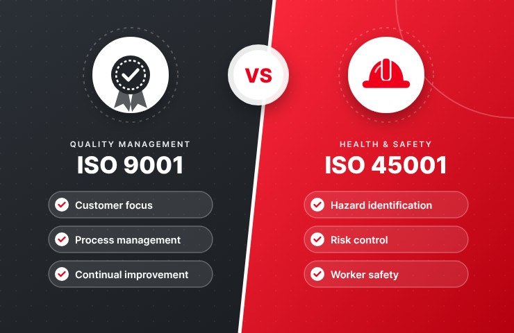 ISO 9001 vs ISO 45001: Which Certification Does Your Business Need First?