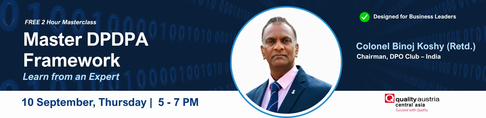 LIVE Masterclass: Understanding the DPDP Framework